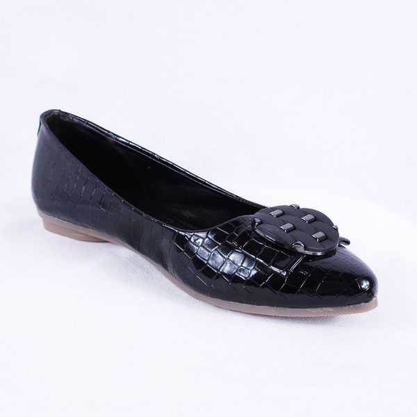 Adreen black ballet flats