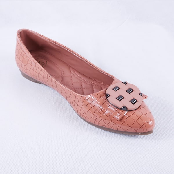 Adreen pink ballet flats