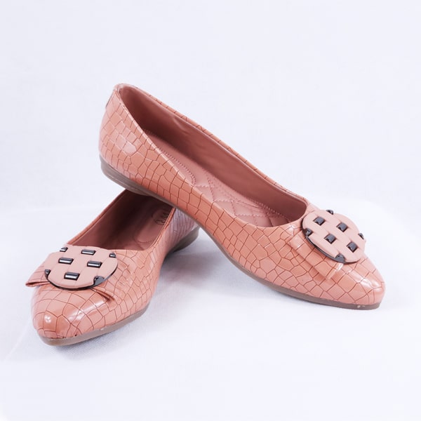 Adreen pink ballet flats