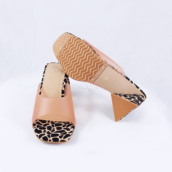 Benita blush pink heels