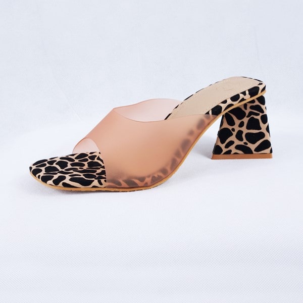 Benita blush pink heels