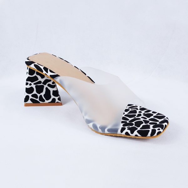 Benita White Block Heels