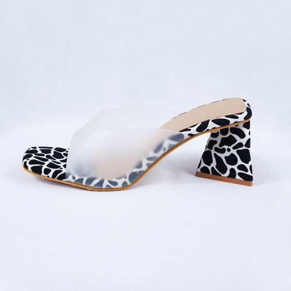 Benita White Block Heels