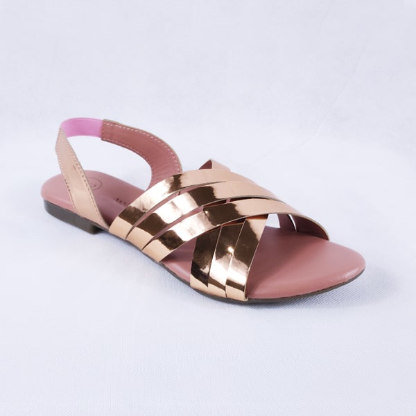 Cindal rose gold sandals