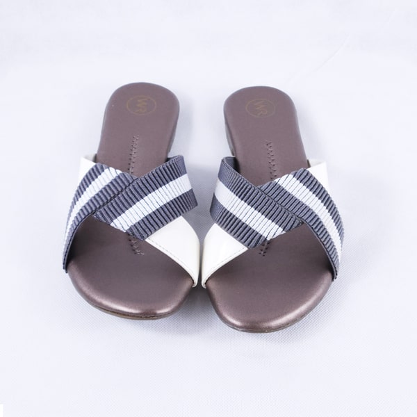Dorthy grey slides for women