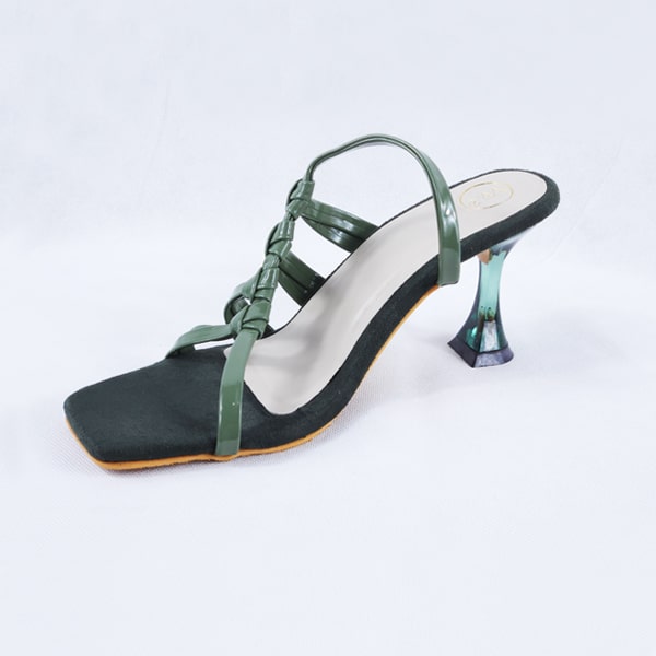 Flair Green Heels