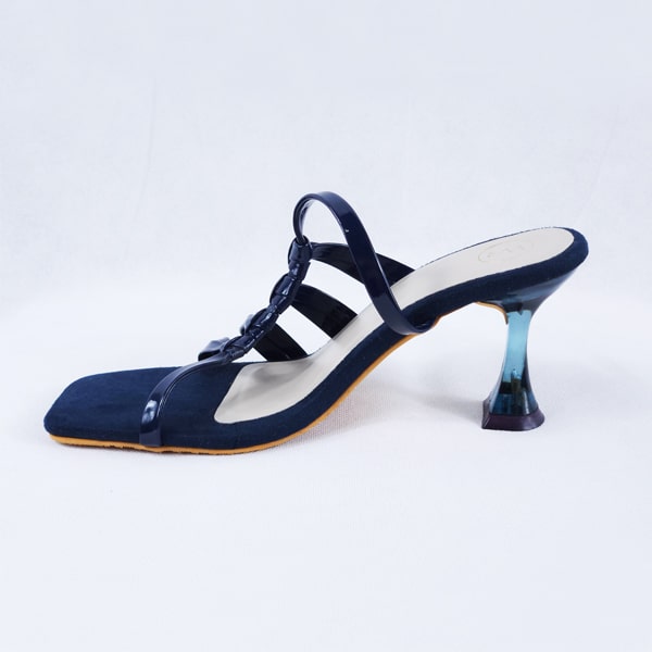 Flair Navy Blue Heels