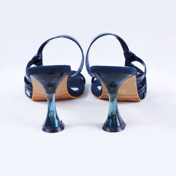 Flair Navy Blue Heels