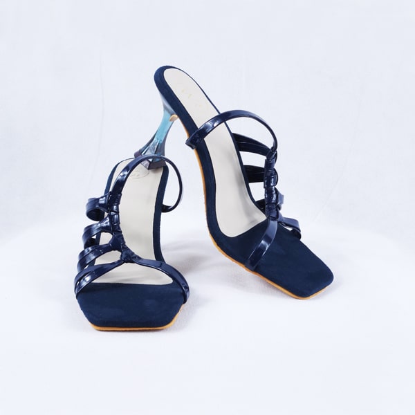 Flair Navy Blue Heels