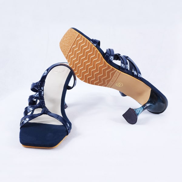 Flair Navy Blue Heels