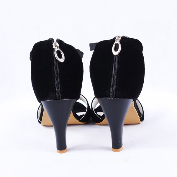 Jules Black Stiletto Heels