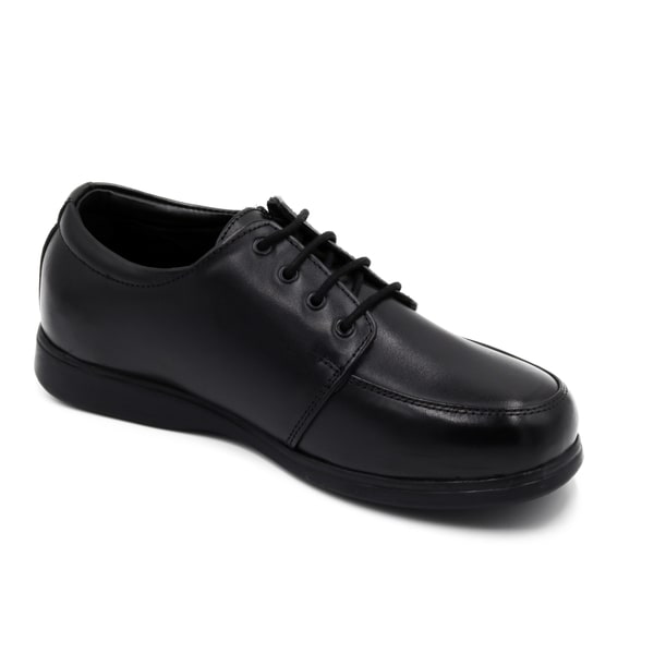 Legacy Boys Black School Shoes