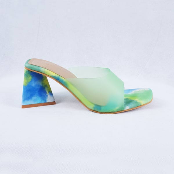 Sabeen Green Heels