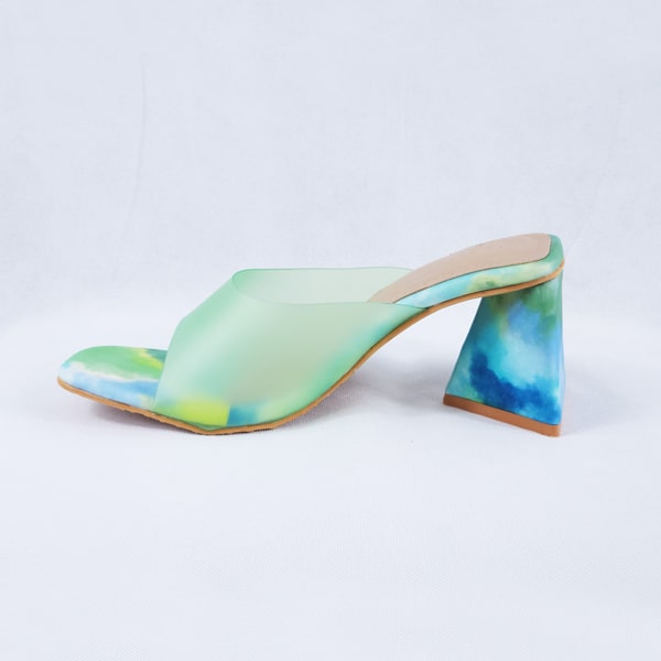 Sabeen Green Heels