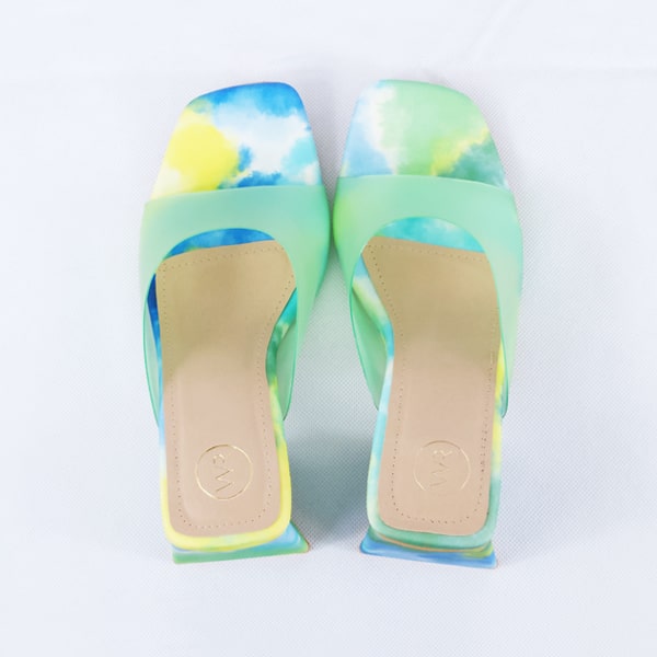 Sabeen Green Heels