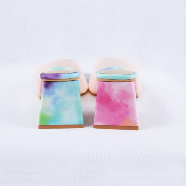 Sabeen Pink Block Heels
